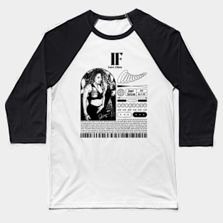 Janet Jackson - IF Janet Album Baseball T-Shirt